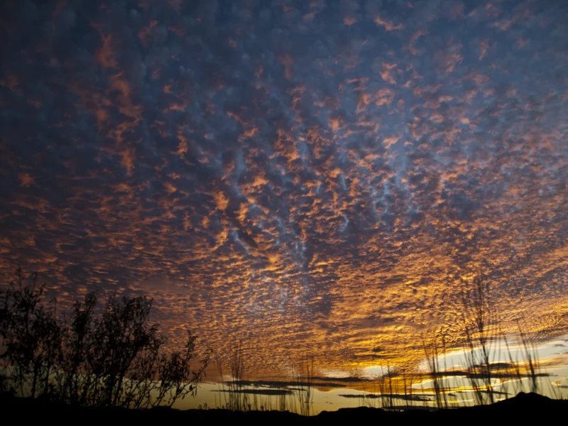 Abendhimmel in Spanien